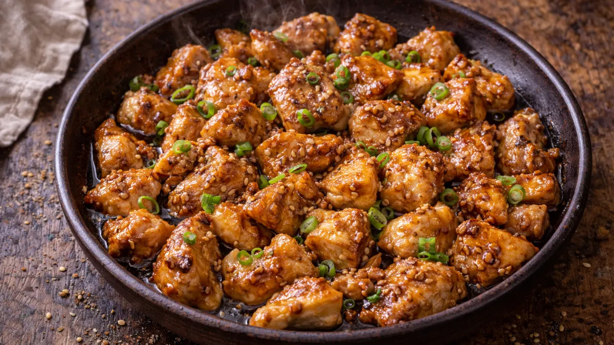 دجاج مقلي سريع بالثوم: وصفة آسيوية متوازنة وسهلة