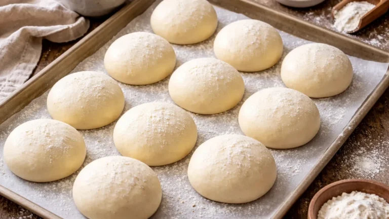 كرات عجينة مناقيش طريّة جاهزة للفرد.